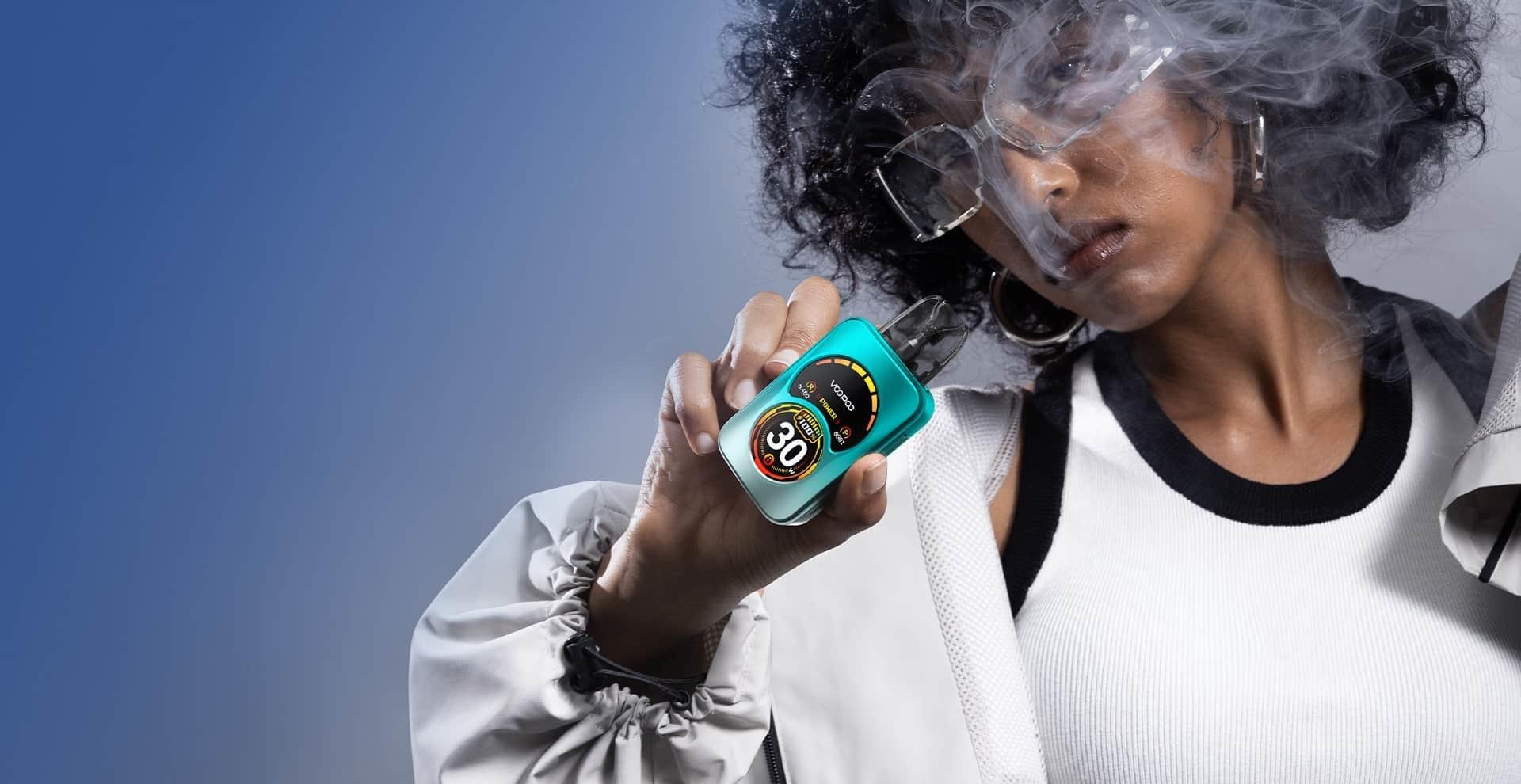 E Cigs begeistert mit Wave E-Zigarette ohne Nikotin für sanftes Dampfen ohne Risiko